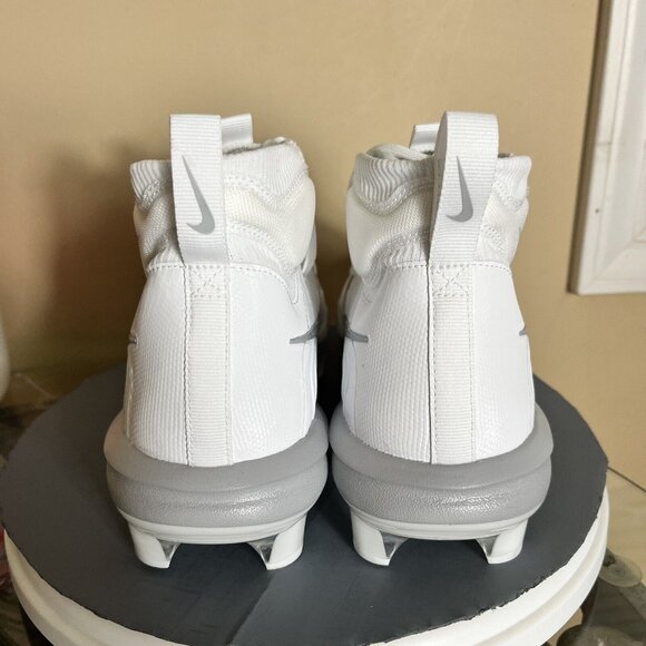 Nike‎ Alpha Huarache NXT MCS Molded Baseball Cleats DJ6519-103 Men Size 8 White - Picture 6 of 10